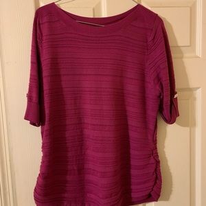 Knit shirt, size Large